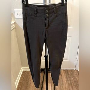 Grey pants size 4 high waisted